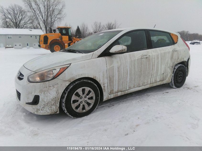 2017 Hyundai Accent Gl VIN: KMHCT5AE3HU339959 Lot: 11919479