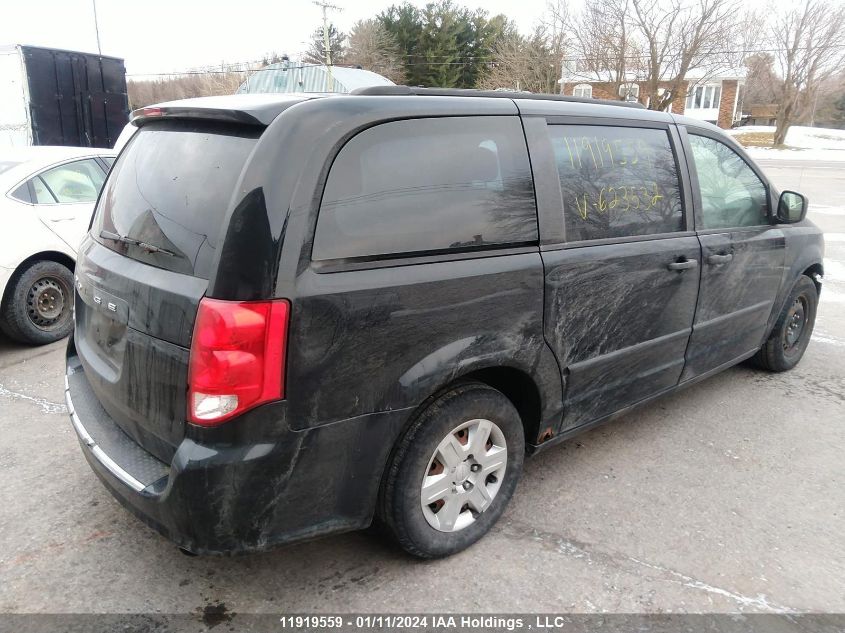 2013 Dodge Grand Caravan Se/Sxt VIN: 2C4RDGBG9DR623532 Lot: 11919559