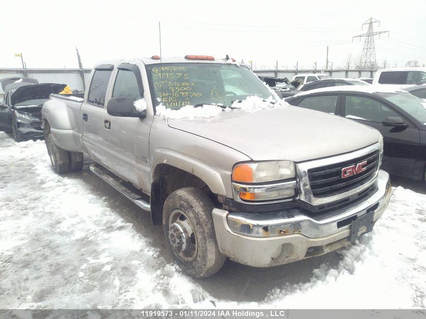 2007 GMC Sierra 3500 Classic VIN: 1GTJK33D97F169570 Lot: 11919573