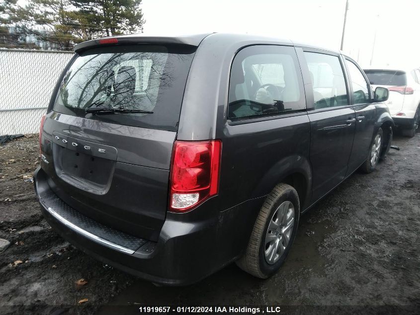 2019 Dodge Grand Caravan Cvp/Sxt VIN: 2C4RDGBG0KR778239 Lot: 11919657