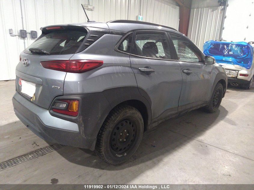 2019 Hyundai Kona 2.0L Preferred VIN: KM8K2CAA7KU313615 Lot: 11919902