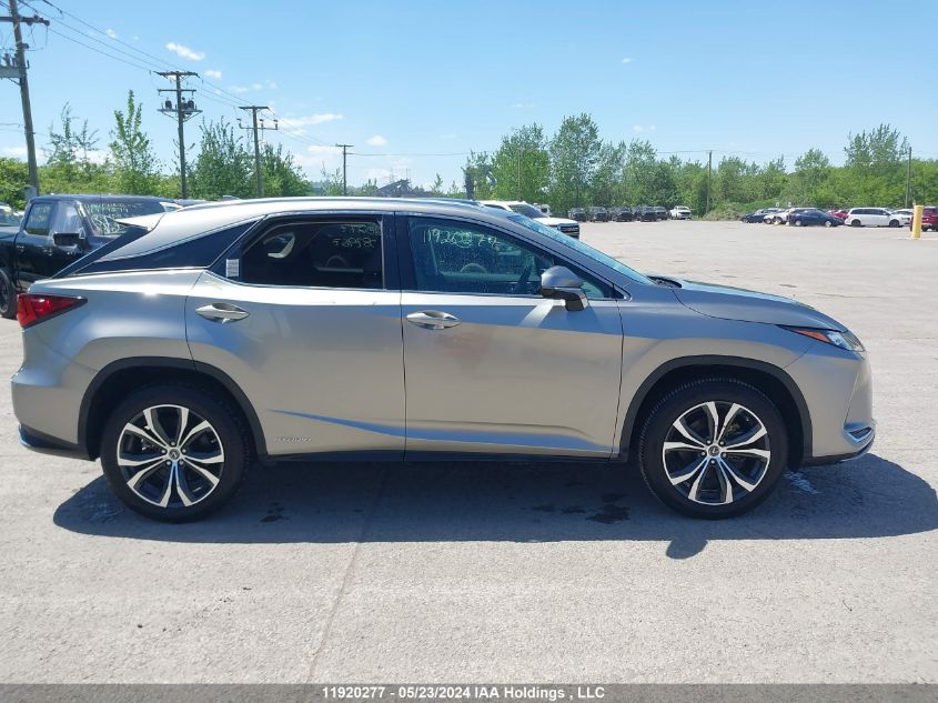 2022 Lexus Rx 450H VIN: 2T2HGMDA4NC087967 Lot: 11920277