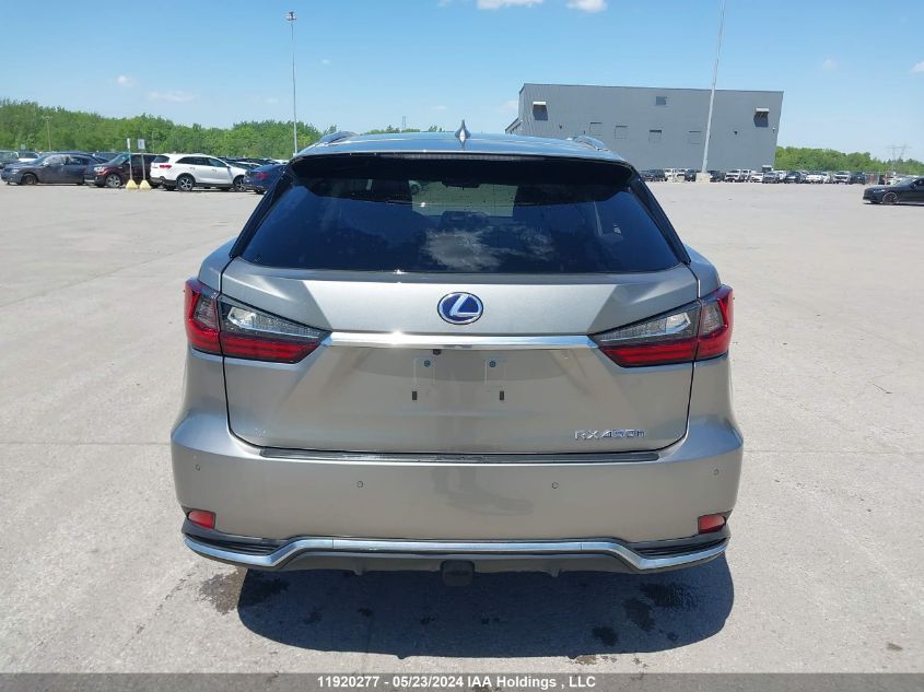 2022 Lexus Rx 450H VIN: 2T2HGMDA4NC087967 Lot: 11920277