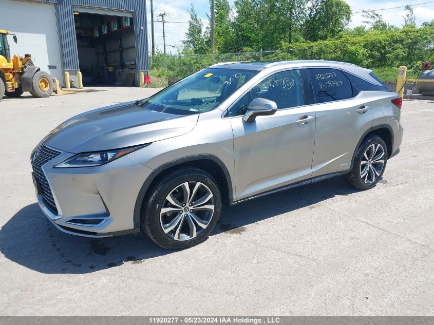 2022 Lexus Rx 450H VIN: 2T2HGMDA4NC087967 Lot: 11920277