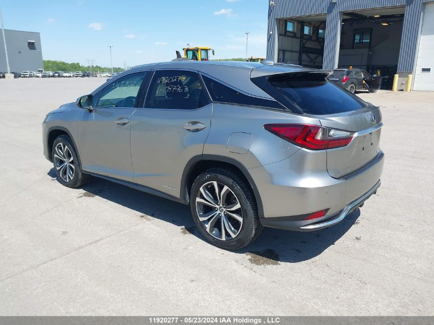 2022 Lexus Rx 450H VIN: 2T2HGMDA4NC087967 Lot: 11920277