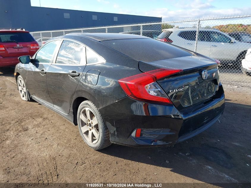 2HGFC2E54GH014119 2016 Honda Civic