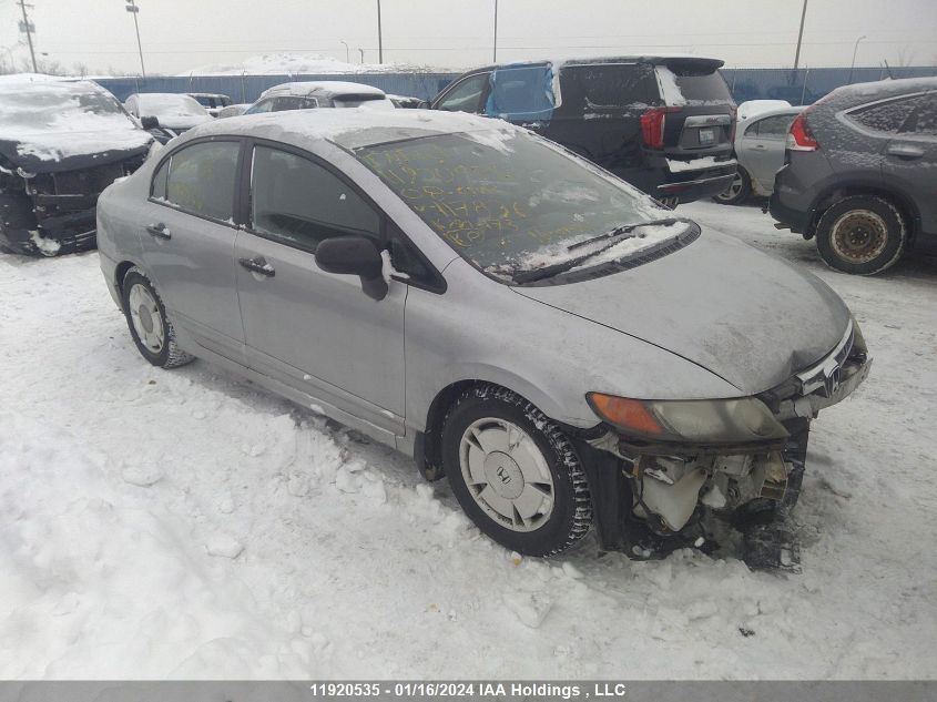 2008 Honda Civic Sdn VIN: 2HGFA16408H117836 Lot: 39236615