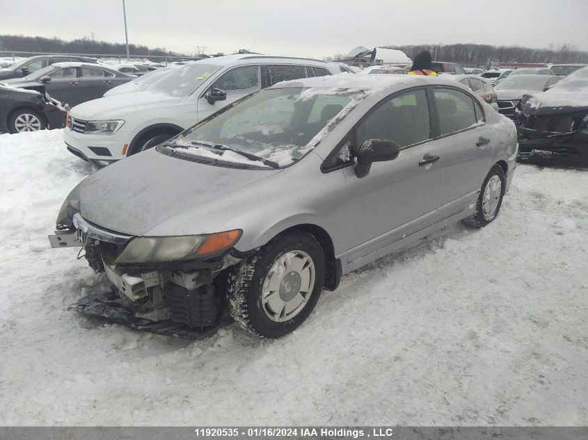 2008 Honda Civic Sdn VIN: 2HGFA16408H117836 Lot: 39236615