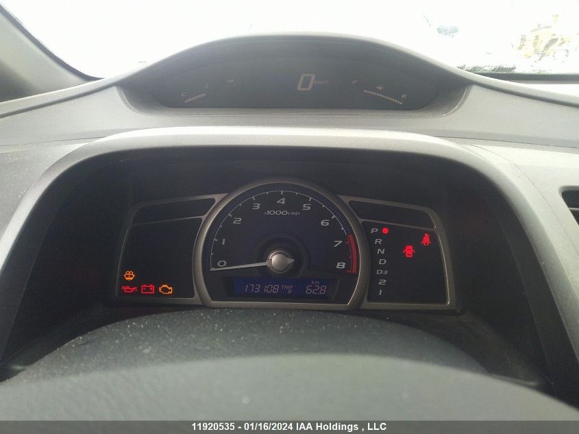 2008 Honda Civic Sdn VIN: 2HGFA16408H117836 Lot: 39236615