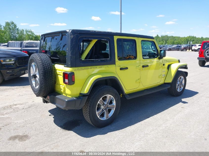 2023 Jeep Wrangler Sahara VIN: 1C4HJXEGXPW542647 Lot: 11920634