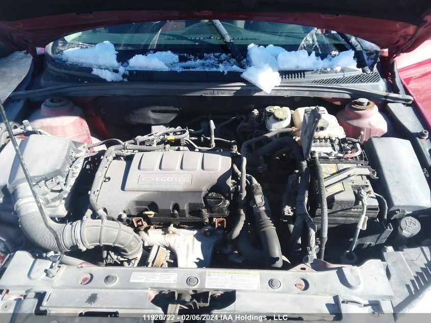 2012 Chevrolet Cruze Lt VIN: 1G1PL5SC2C7156538 Lot: 11920722