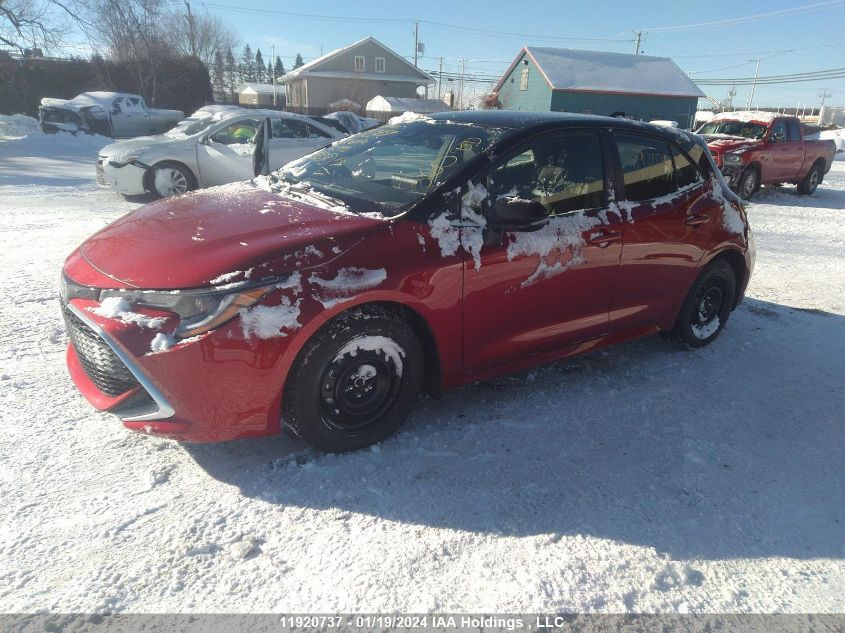 2022 Toyota Corolla VIN: JTNK4MBE1N3162993 Lot: 11920737