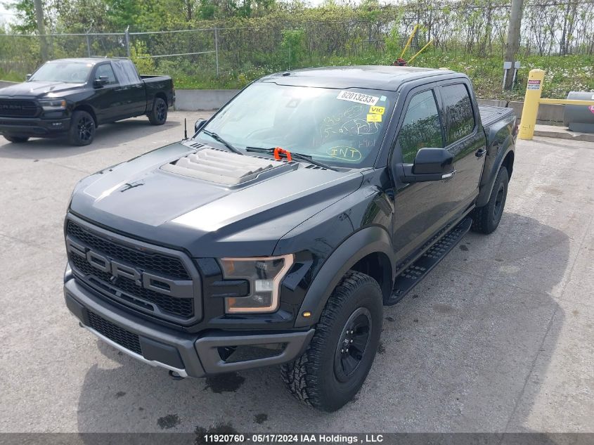 2018 Ford F-150 Raptor VIN: 1FTFW1RG6JFA81759 Lot: 11920760