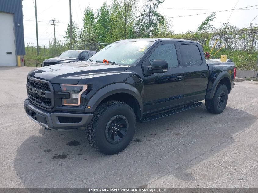 2018 Ford F-150 Raptor VIN: 1FTFW1RG6JFA81759 Lot: 11920760