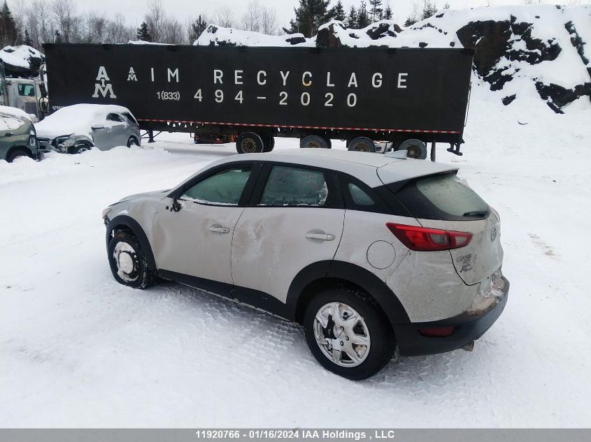 2016 Mazda Cx-3 VIN: JM1DKBC7XG0120527 Lot: 43763454