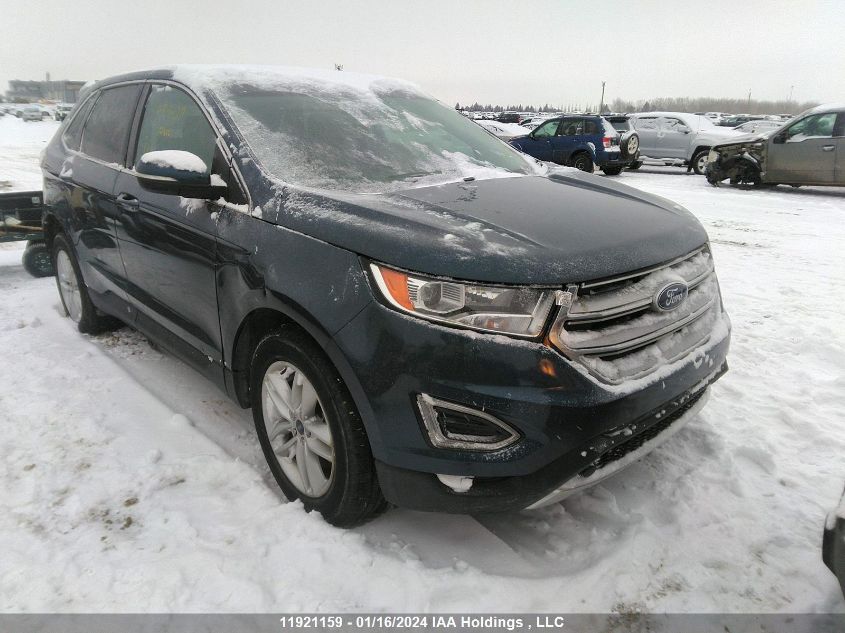 2016 Ford Edge Sel VIN: 2FMPK4J95GBB24590 Lot: 11921159