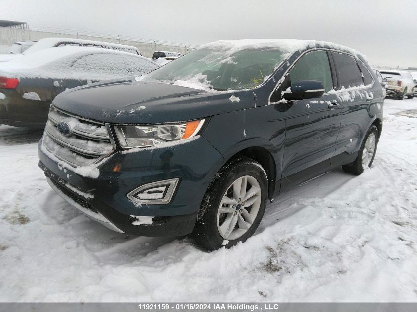 2016 Ford Edge Sel VIN: 2FMPK4J95GBB24590 Lot: 11921159