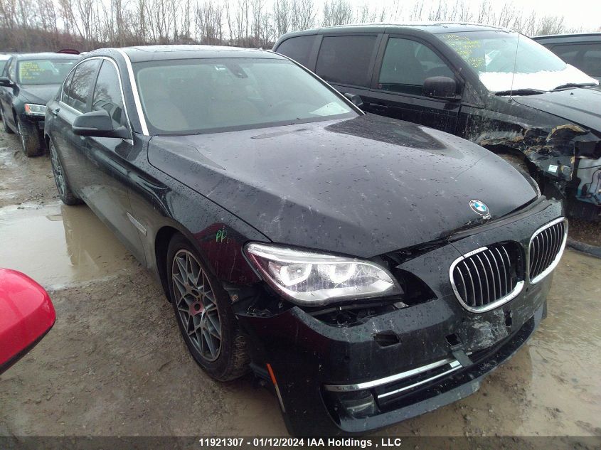 2015 BMW 7 Series VIN: WBAYG6C56FD383823 Lot: 43916274