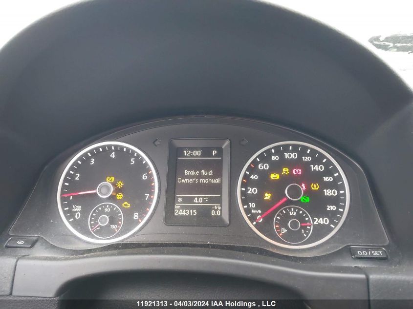 2012 Volkswagen Tiguan S/Se/Sel VIN: WVGBV7AX1CW079495 Lot: 11921313