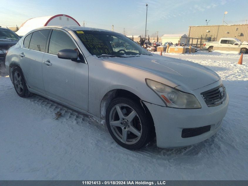 2007 Infiniti G35 VIN: JNKBV61F87M820845 Lot: 11921413