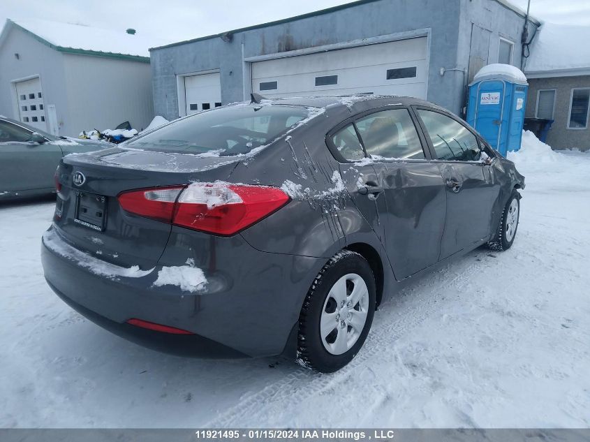 2014 Kia Forte VIN: KNAFK4A69E5080100 Lot: 11921495