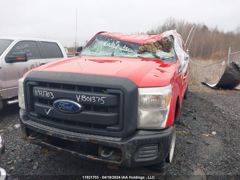 2012 Ford F250 Super Duty VIN: 1FT7W2B67CEB01375 Lot: 39259034