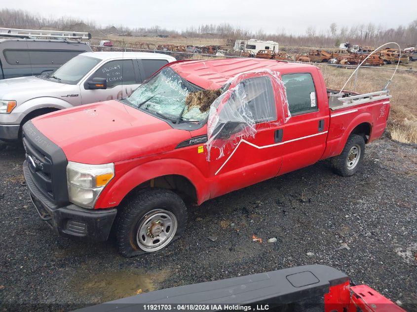 2012 Ford F250 Super Duty VIN: 1FT7W2B67CEB01375 Lot: 39259034