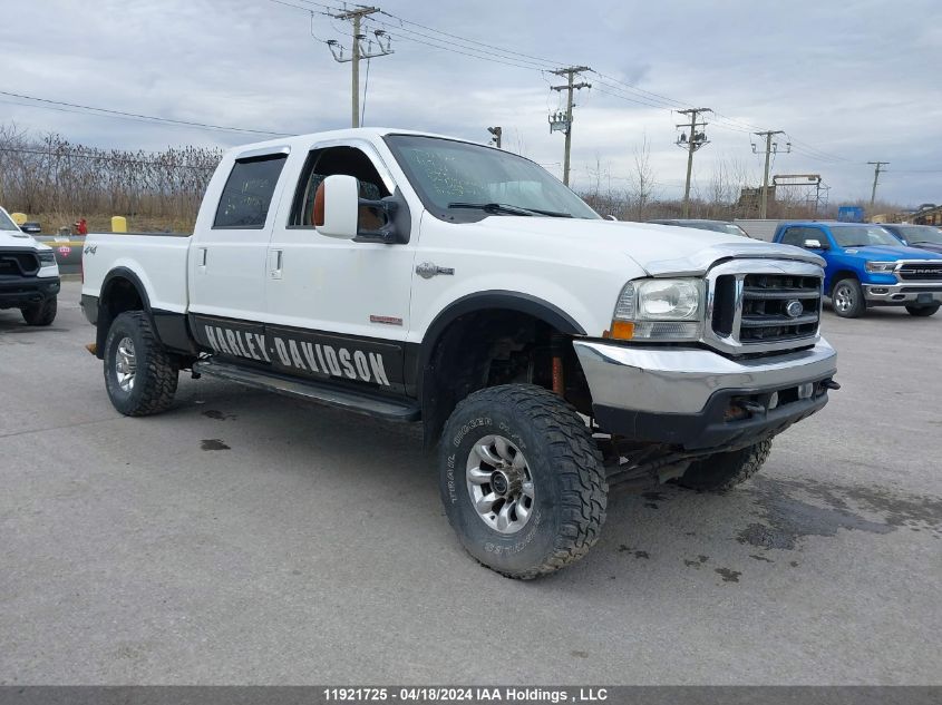 2004 Ford Super Duty F-250 VIN: 1FTNW21PX4ED19345 Lot: 11921725