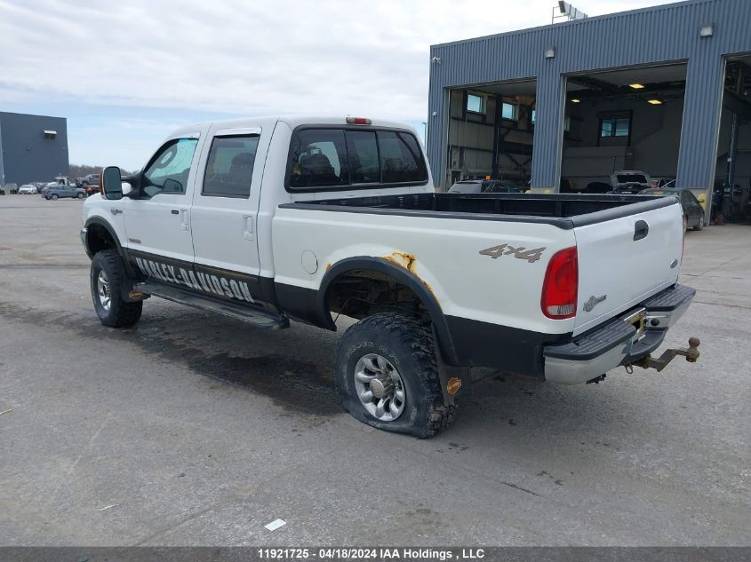 2004 Ford Super Duty F-250 VIN: 1FTNW21PX4ED19345 Lot: 11921725