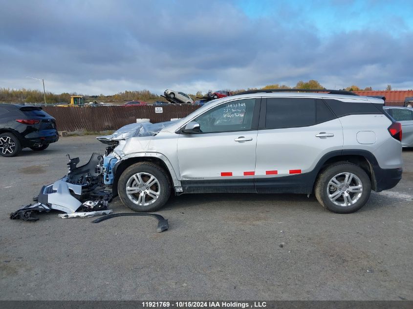 2022 GMC Terrain VIN: 3GKALTEV6NL210828 Lot: 11921769