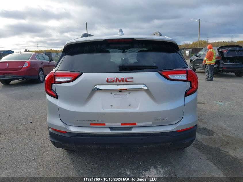 2022 GMC Terrain VIN: 3GKALTEV6NL210828 Lot: 11921769