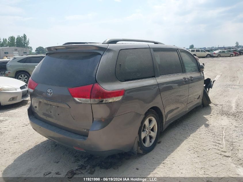 2014 Toyota Sienna Le VIN: 5TDKK3DCXES508036 Lot: 11921998