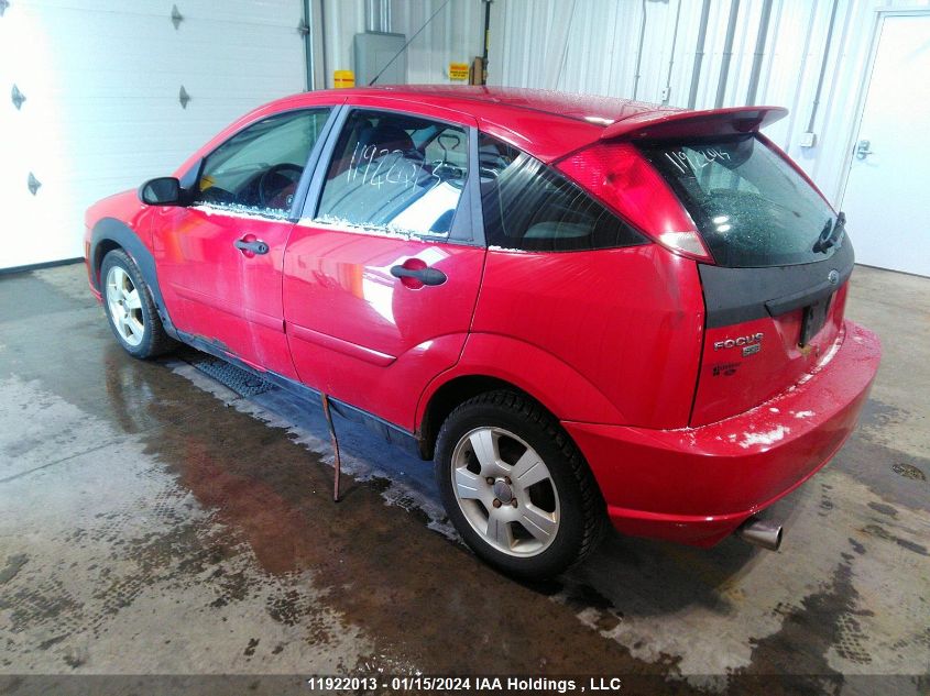 2007 Ford Focus Zx5/S/Se/Ses VIN: 1FAFP37N27W337551 Lot: 11922013