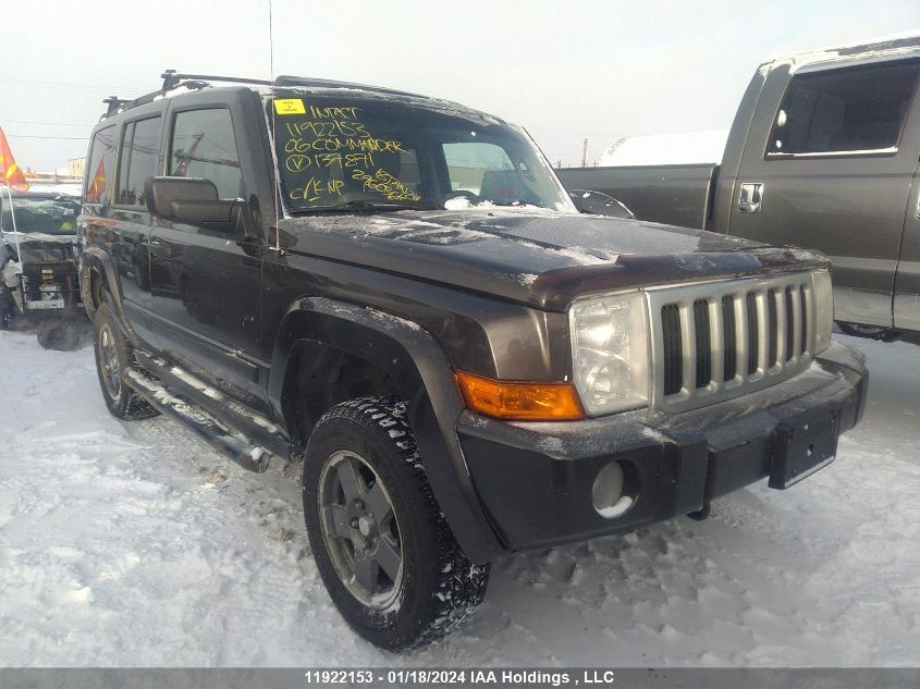 2006 Jeep Commander VIN: 1J8HG48N66C137871 Lot: 11922153