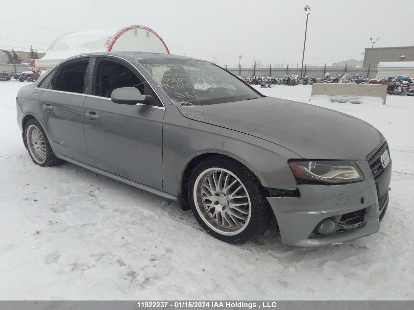 2011 Audi A4 VIN: WAUKFCFL5BN010147 Lot: 11922237