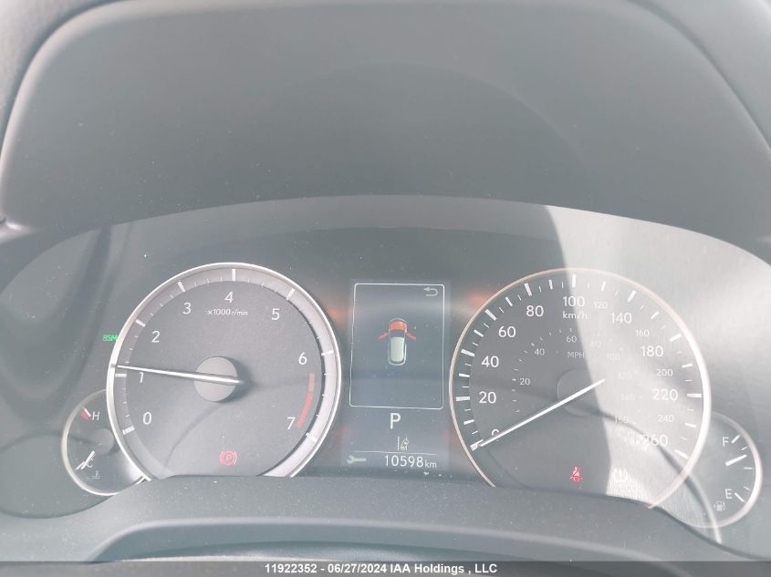 2022 Lexus Rx 350 VIN: 2T2HZMDA7NC342590 Lot: 11922352