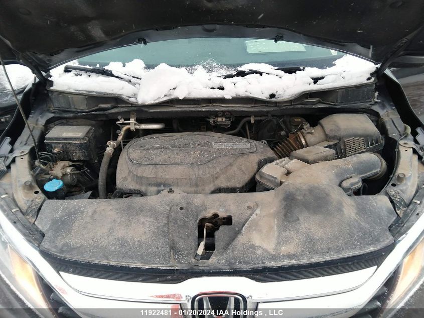 2019 Honda Odyssey VIN: 5FNRL6H22KB509227 Lot: 11922481