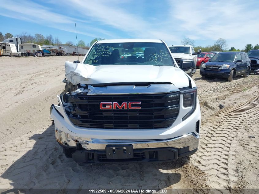 2022 GMC Sierra K1500 VIN: 3GTPUAEK9NG642156 Lot: 11922589