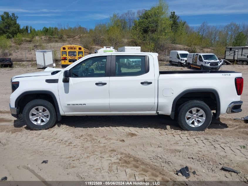 2022 GMC Sierra K1500 VIN: 3GTPUAEK9NG642156 Lot: 11922589