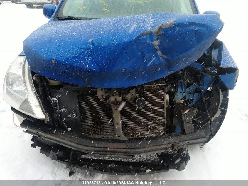 2010 Nissan Versa S/Sl VIN: 3N1BC1CP6AL449849 Lot: 11923713