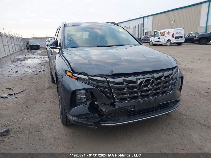 2022 Hyundai Tucson Ultimate Hybrid Awd VIN: KM8JCCA14NU077681 Lot: 11923871