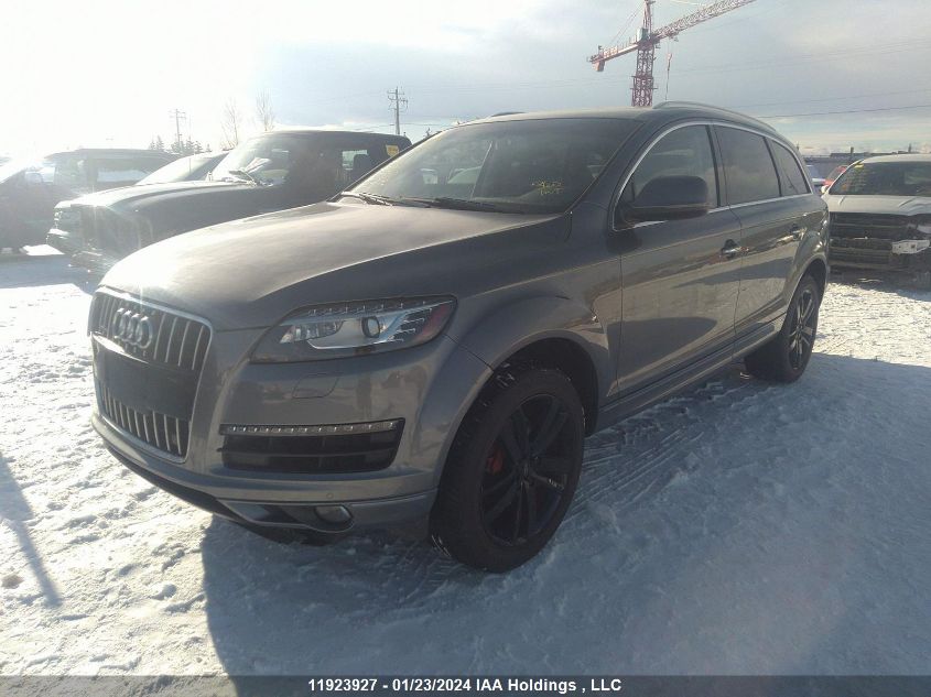 2012 Audi Q7 VIN: WA1VGCFE7CD006617 Lot: 11923927