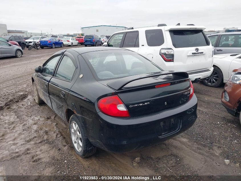 2002 Chrysler Neon Lx VIN: 1C3ES56C12D523977 Lot: 39240395