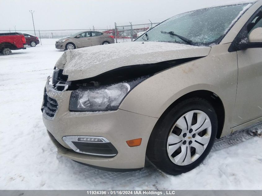 2016 Chevrolet Cruze Limited VIN: 1G1PE5SB5G7101458 Lot: 11924396