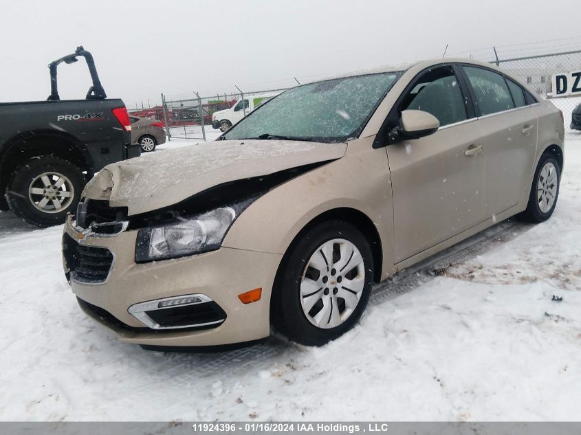 2016 Chevrolet Cruze Limited VIN: 1G1PE5SB5G7101458 Lot: 11924396