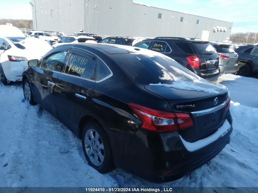 2017 Nissan Sentra VIN: 3N1AB7AP3HL689004 Lot: 11924410