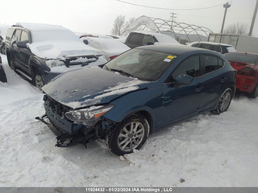 2018 Mazda Mazda3 Sport VIN: 3MZBN1L79JM254410 Lot: 11924432