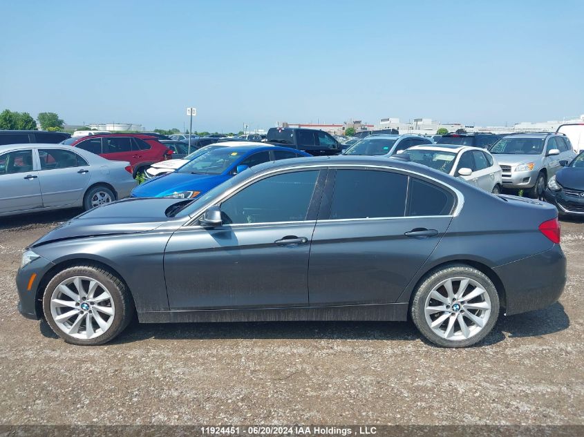 2017 BMW 3 Series VIN: WBA8D9C57HA003600 Lot: 11924451