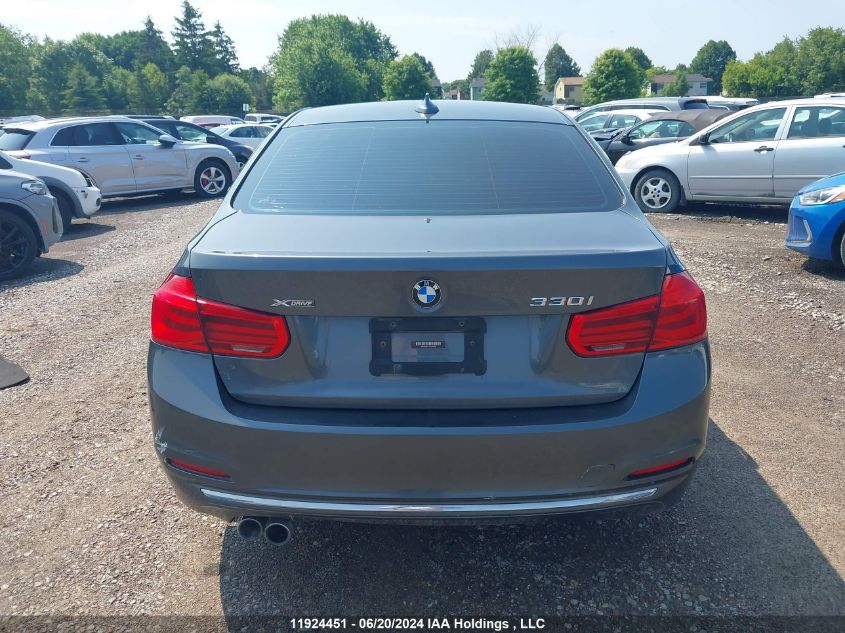 2017 BMW 3 Series VIN: WBA8D9C57HA003600 Lot: 11924451