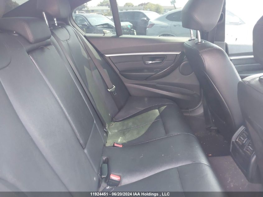 2017 BMW 3 Series VIN: WBA8D9C57HA003600 Lot: 11924451